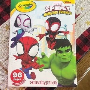 Marvel coloring book
Spidey and his Amazing Friends